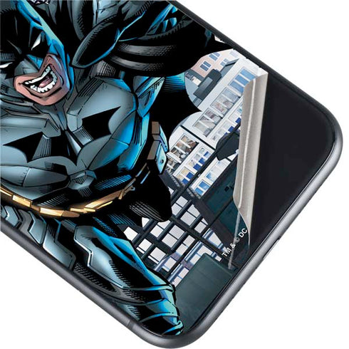 DC Comics Batman Dark Knight Comic Art Action Pose iPhone 11 Skin